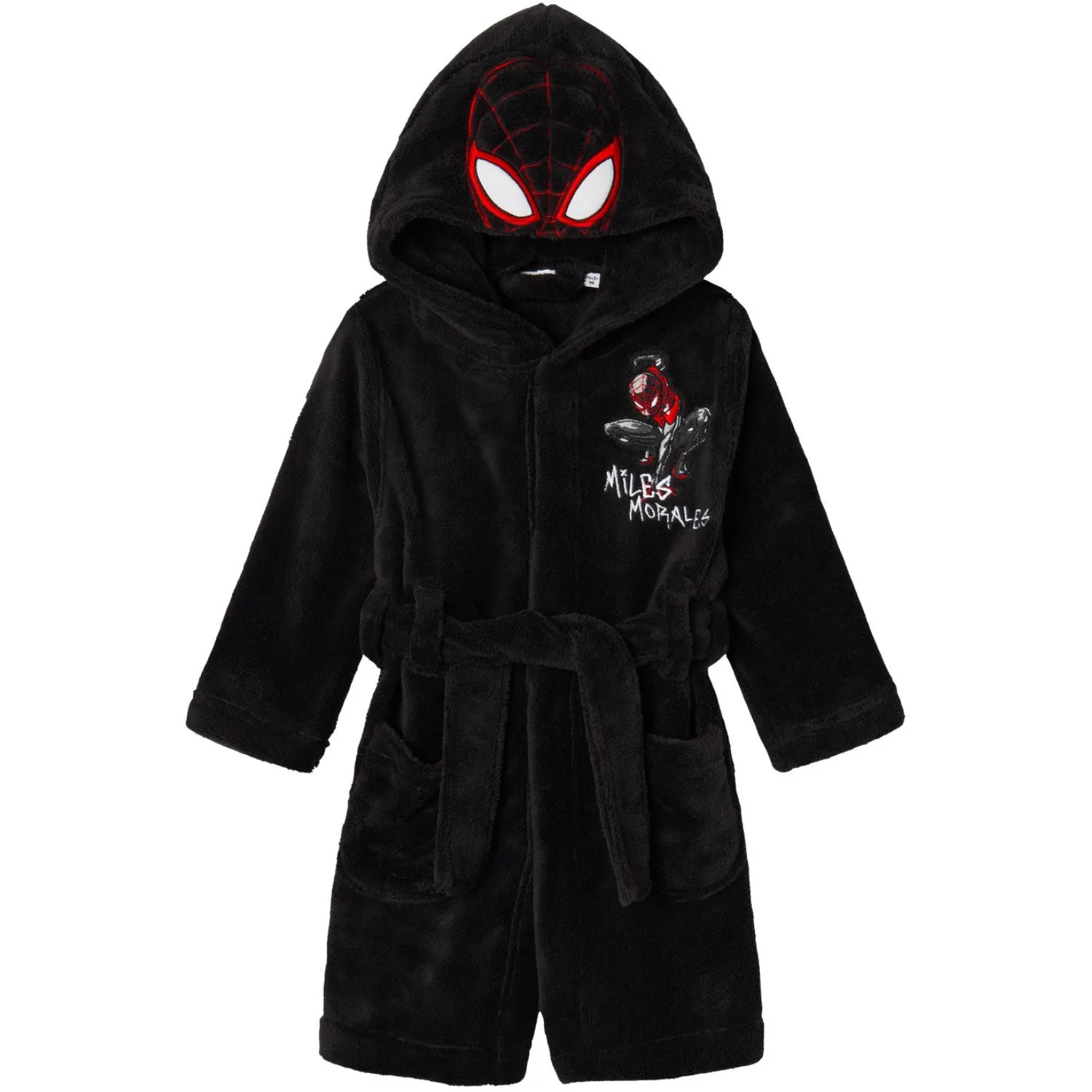 Temperature Regulating Name It Black Nothello Spiderman Bathrobe