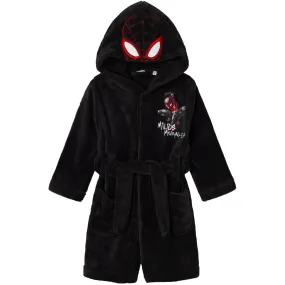 Temperature Regulating Name It Black Nothello Spiderman Bathrobe
