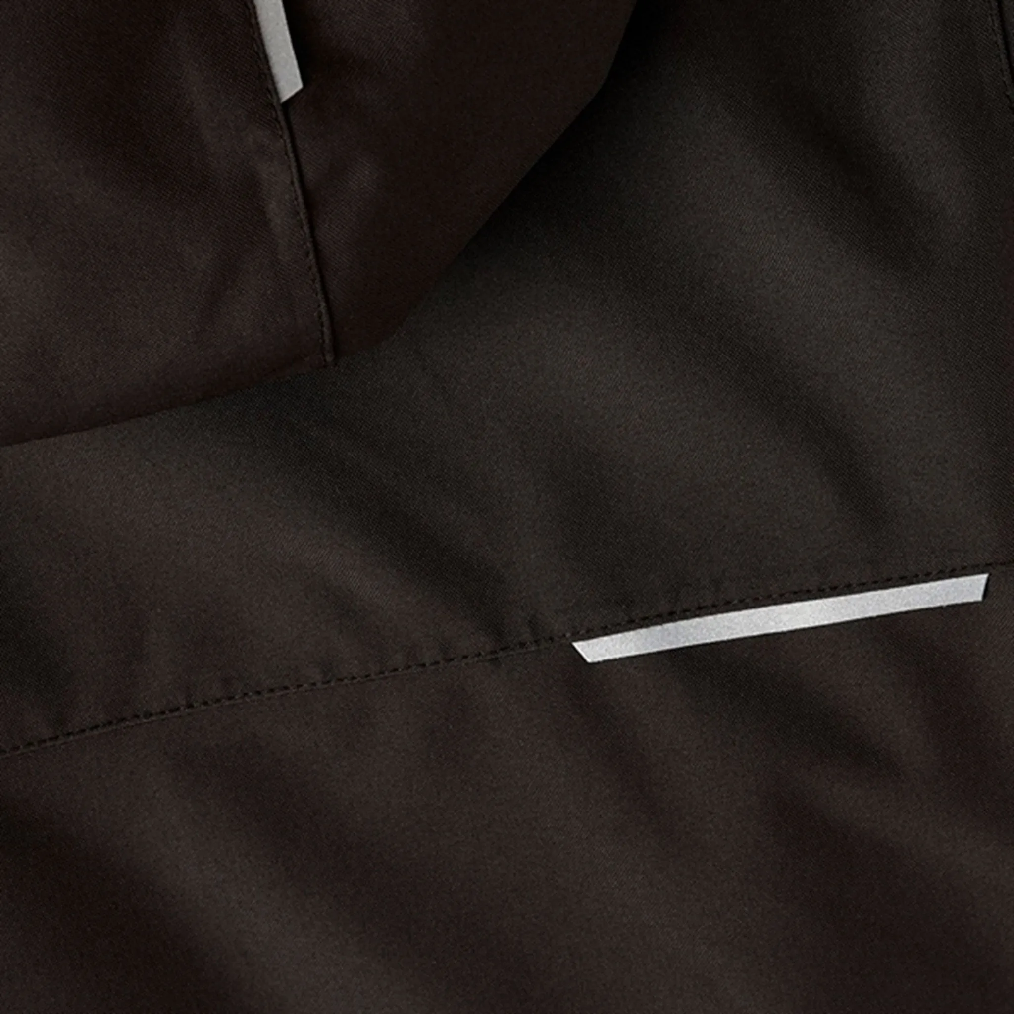 Front Pockets Frictionless Cuffs Name it Black Snow Jacket Solid