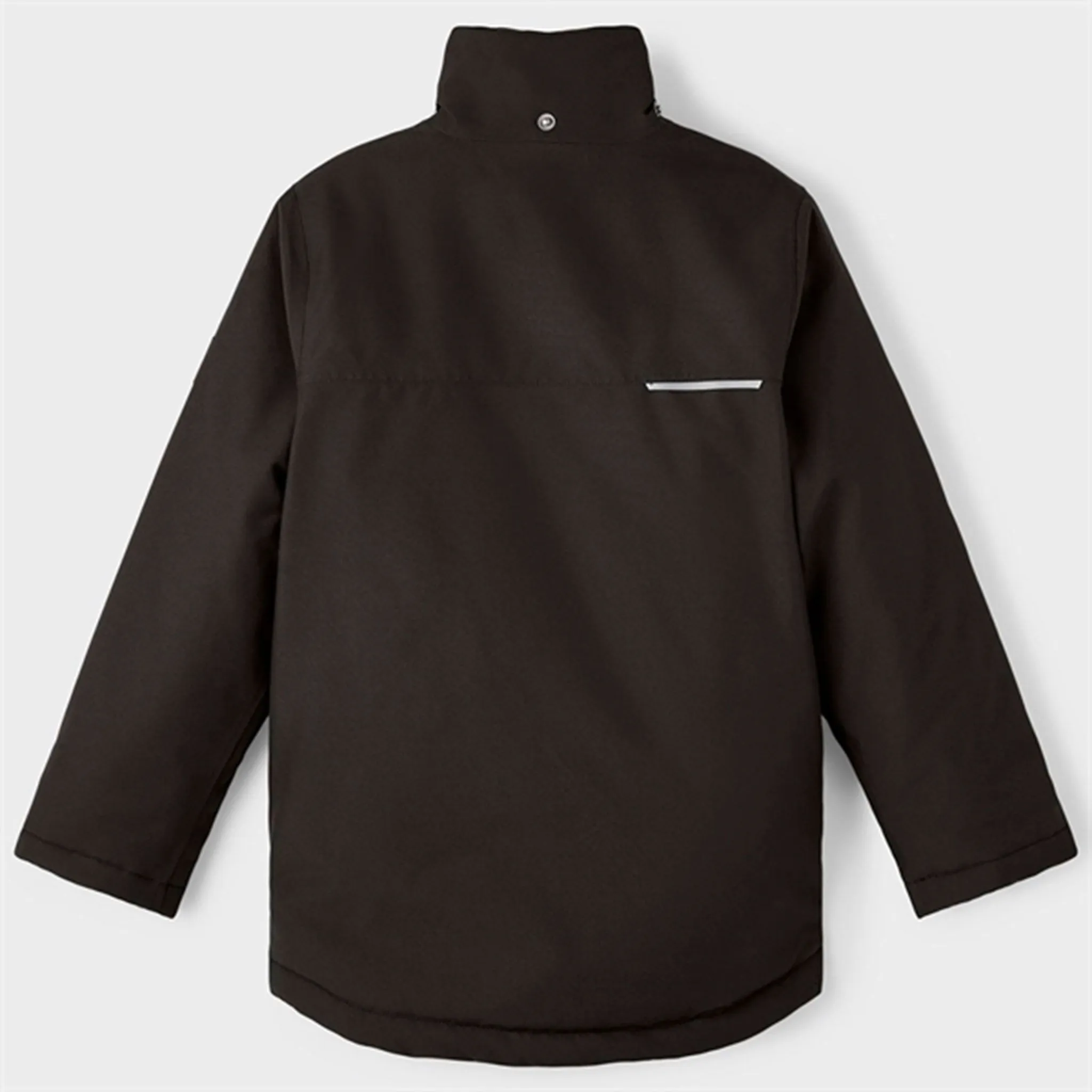 Layer Option Weekend Wear Name it Black Snow Jacket Solid