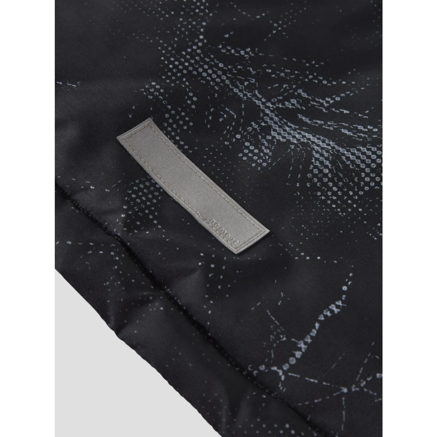 Name It Black Thunder Nkmmax Pa Jacket Aop Layered construction Resilience