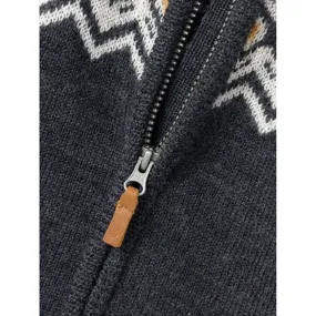 Name it Blue Graphite Wriss Wool Knit Jumpsuit Stylish short-sleeve piece Spring-Season