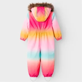 Comfortable fit blouse Breathable Name it Bonbon Snow Snowsuit Colour Flow