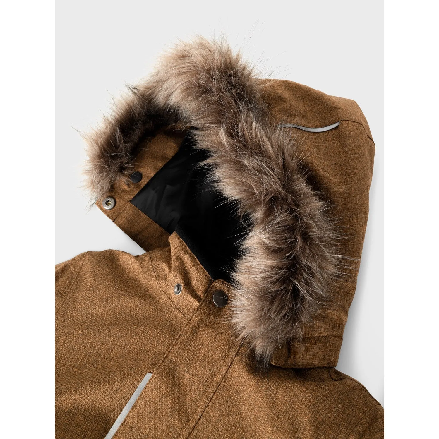 Name It Brown Sugar Snow10 Suit Melange Fo Straight-Hem