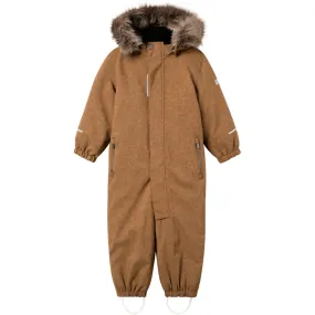 Name It Brown Sugar Snow10 Suit Melange Fo Oversized-Fit Editor??s-Pick