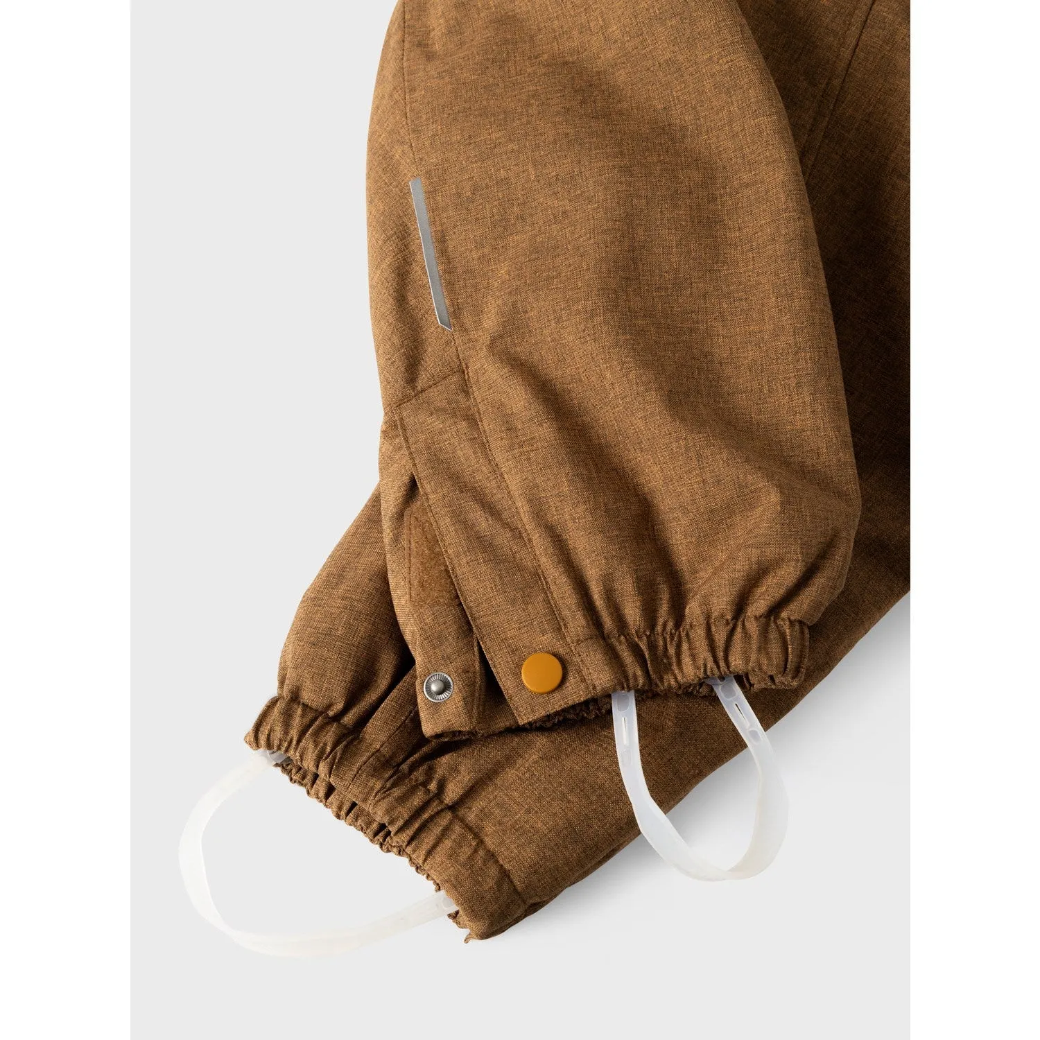 Ribbed-Texture Name It Brown Sugar Snow10 Suit Melange Fo