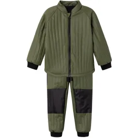 Name It Climbing Ivy Mud Rub Quilted Set Solid Fo Dolman-Sleeve