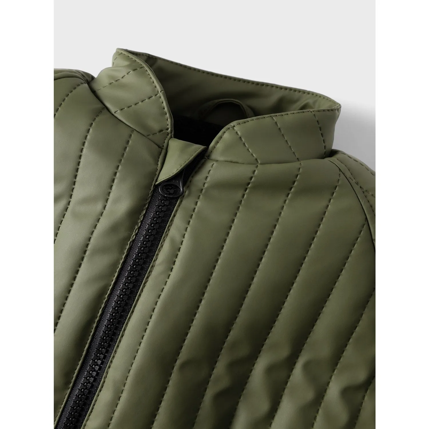 Empire-Waist Name It Climbing Ivy Mud Rub Quilted Set Solid Fo