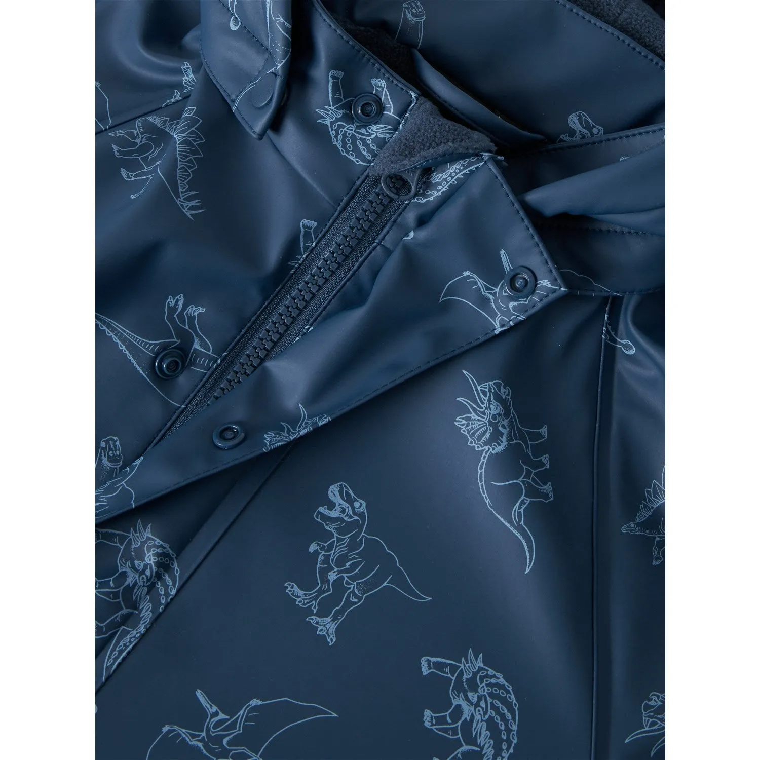 Storm Ready Travel Layer Name It Dark Denim Dry10 Rain Suit With Fleece Magic