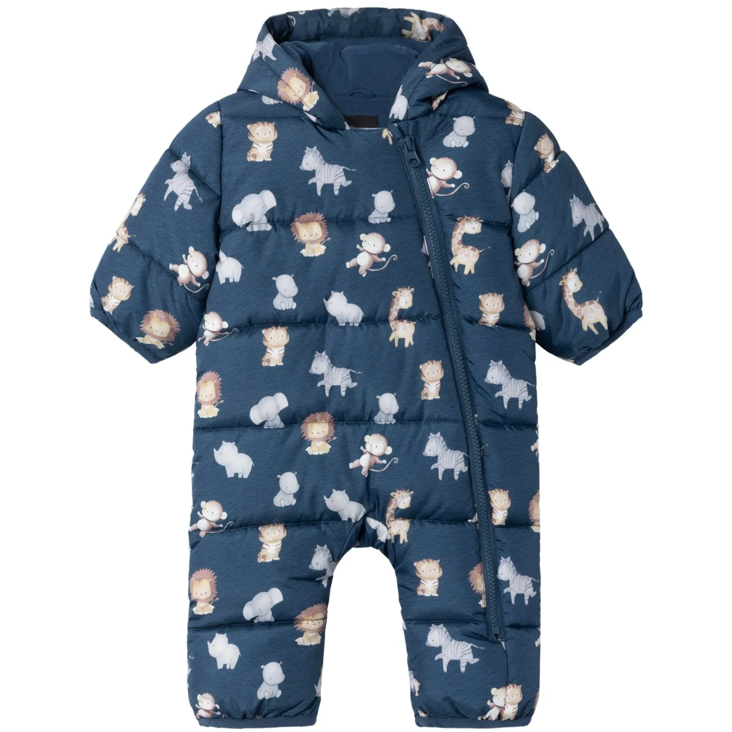 Name It Dark Denim May Suit AOP Bold-Color Effortless Street Style