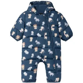 Name It Dark Denim May Suit AOP Bold-Color Effortless Street Style