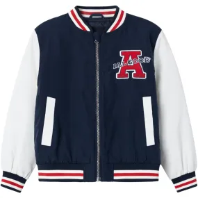 Name It Dark Sapphire Main Bomber Jacket OversizedFit Ventilated Back