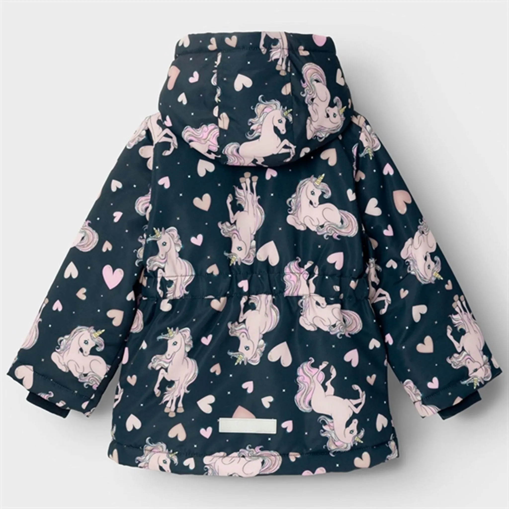 Name it Dark Sapphire Maxi Jacket Unicorn Heart Ventilation Grommets