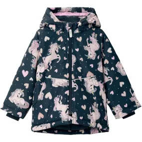 Timeless Form Name it Dark Sapphire Maxi Jacket Unicorn Heart