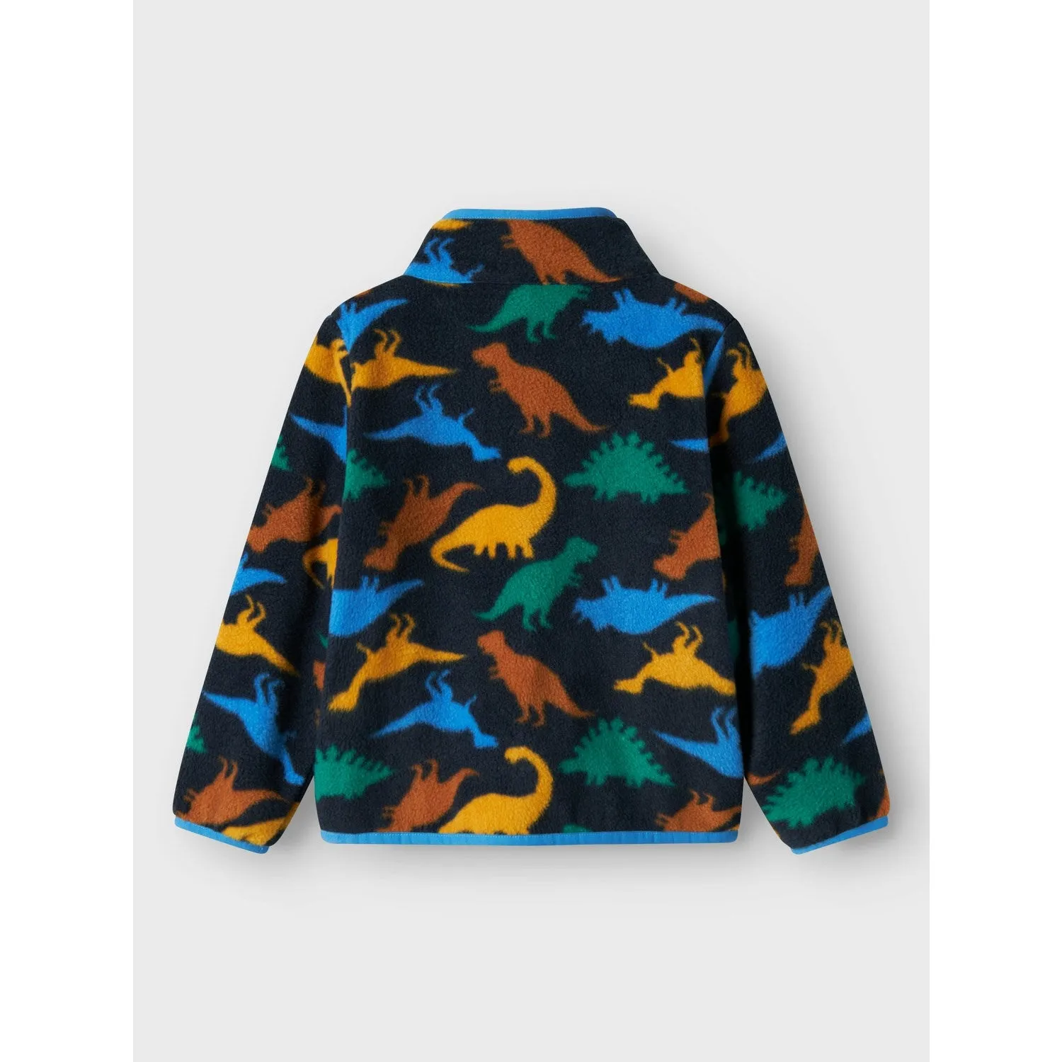 Name It Dark Sapphire Meeko Fleece Jacket AOP Technical Layer