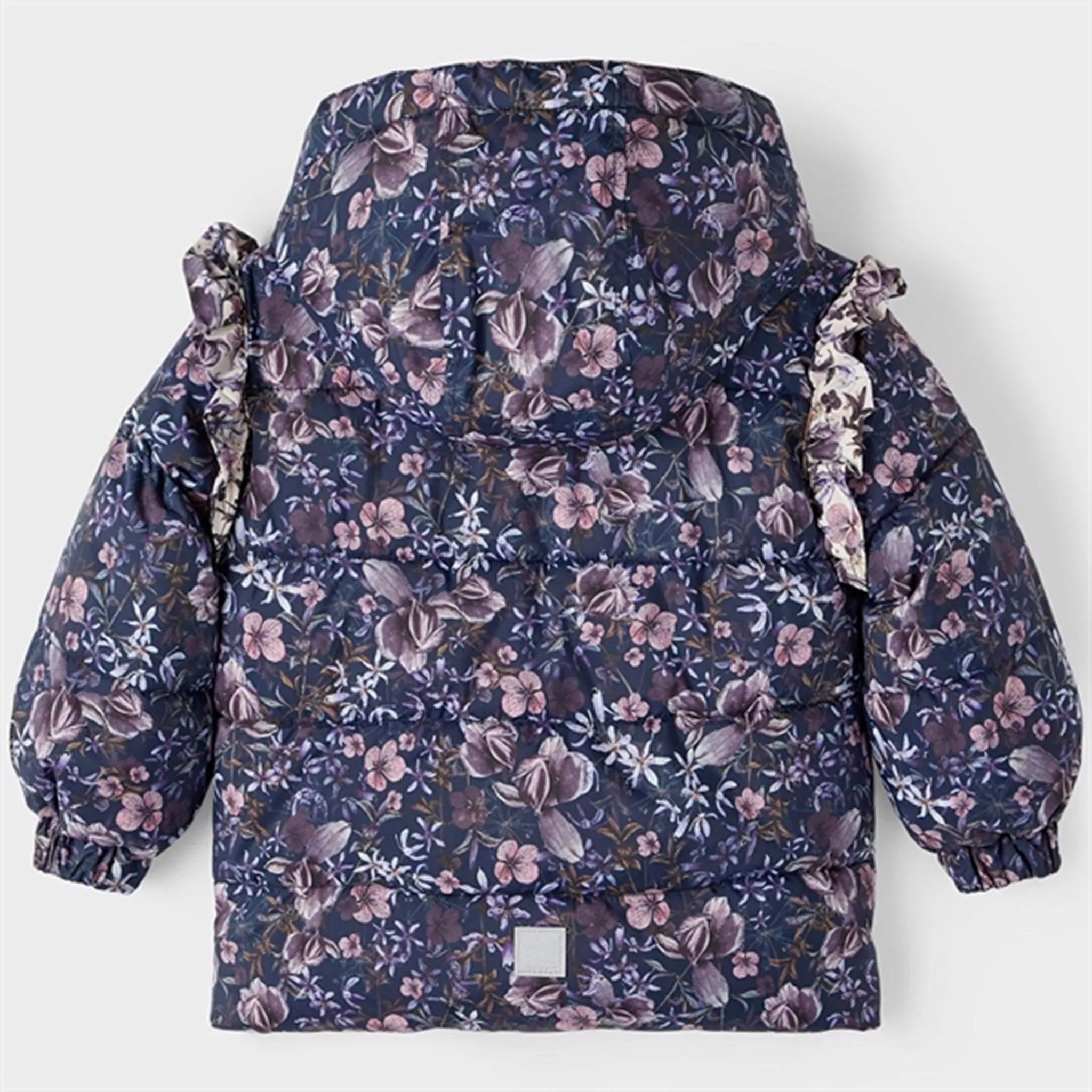Flowy office blouse Name it Dark Sapphire Melody Puffer Jacket