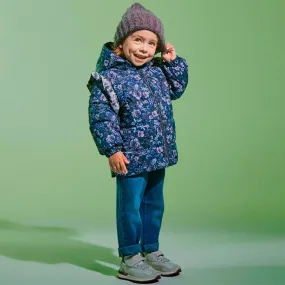 Name it Dark Sapphire Melody Puffer Jacket Statement-Piece Skin-friendly