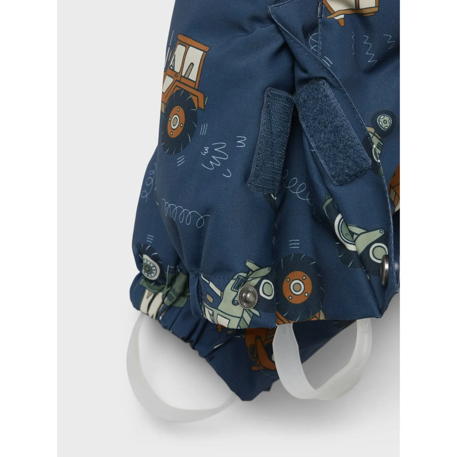 Versatile-Style Half-Placket Name It Dark Sapphire Mouse Tractor Snow10 Suit AOP Fo Noos