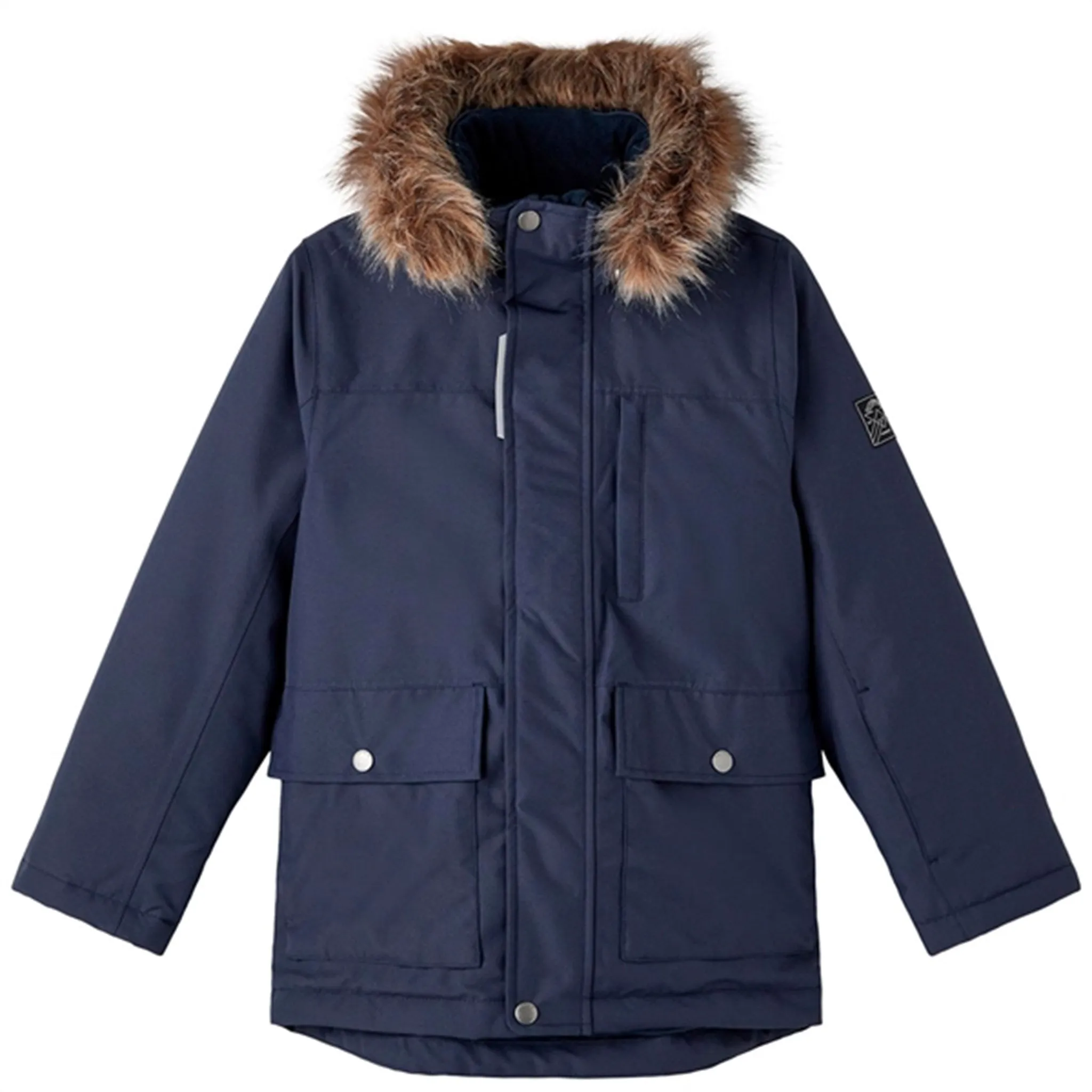 Name it Dark Sapphire Snow Jacket Solid Casual Smart commuting