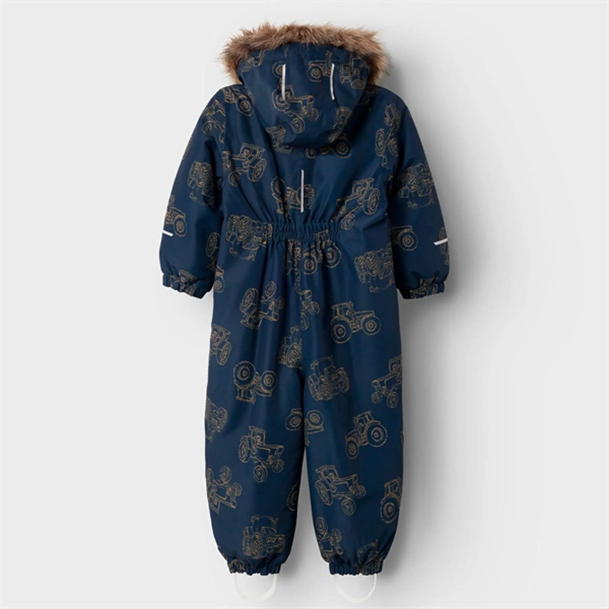 Name it Dark Sapphire Snow Snowsuit Tractor Relaxed tunic-style shirt