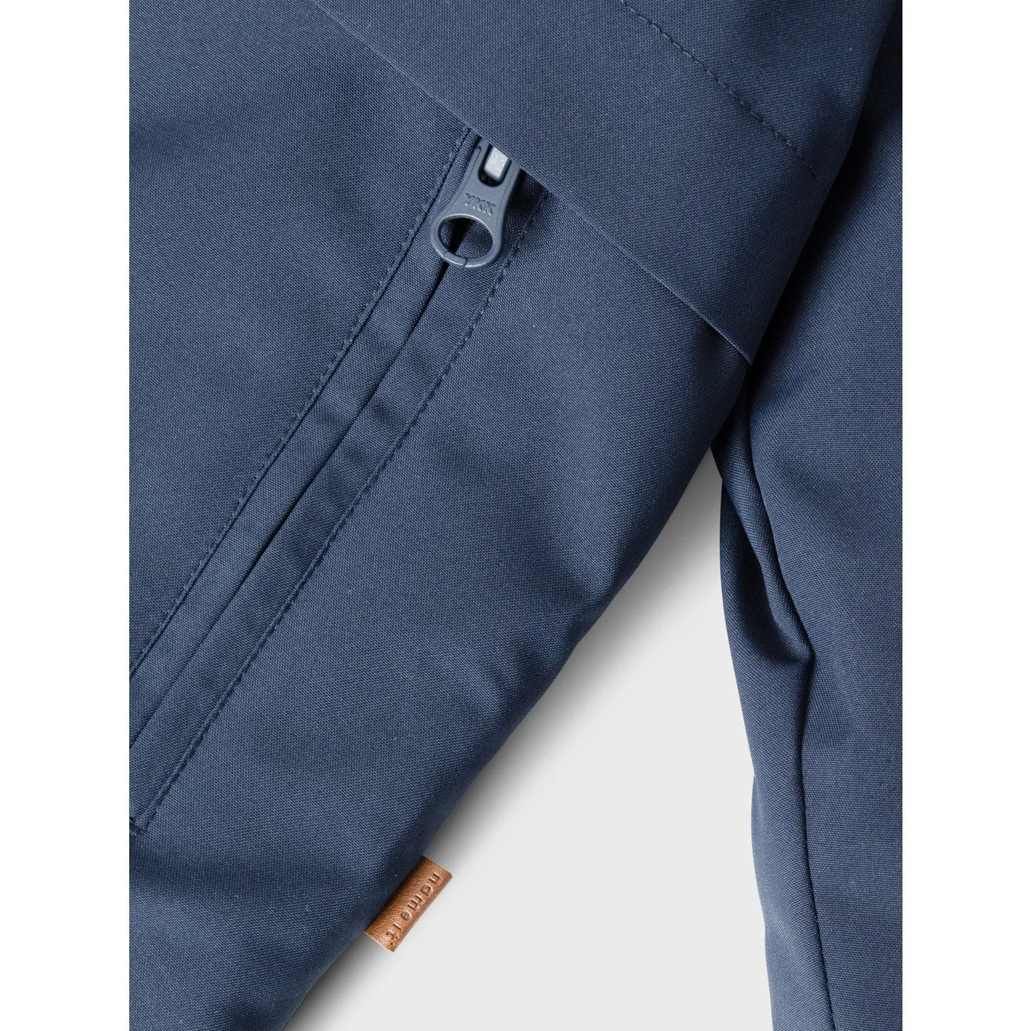 Name It Dark Sapphire Snow05 Jacket Solid 1Fo Double Stitched Construction Windproof Barrier