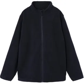 Neutral palette Commuter Style Name it Dark Sapphire Spektra Fleece Cardigan Noos