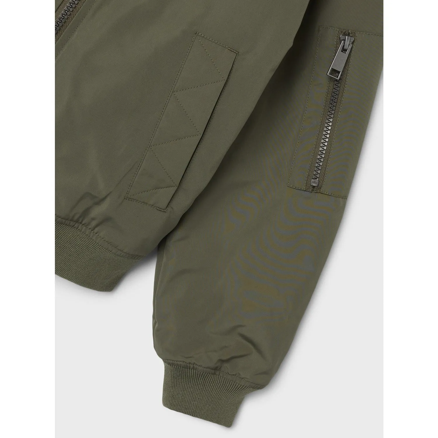 Name It Dusty Olive Mathias Bomber Jacket Bow-tie