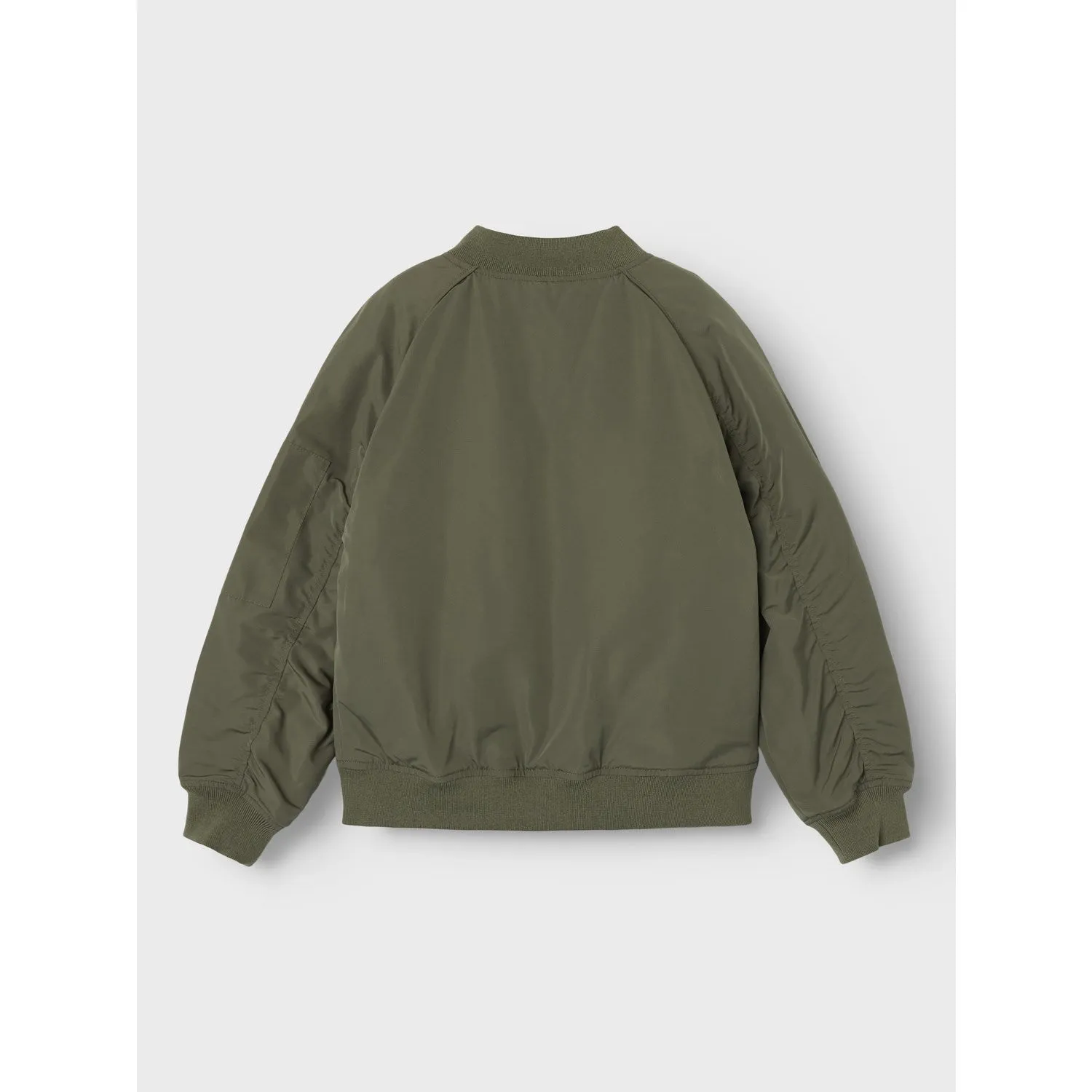 Name It Dusty Olive Mathias Bomber Jacket Stretch Fit