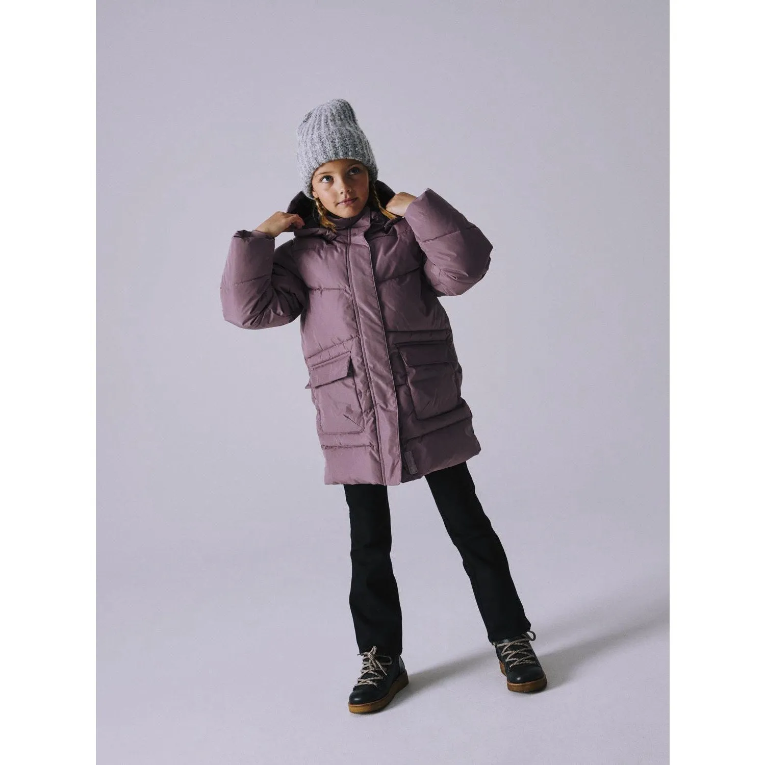 practice session Allow Name It Grape Shake Medow03 Jacket Long Fo Noos