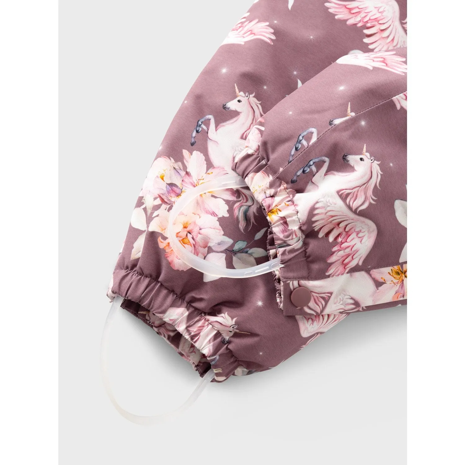 Name It Grape Shake Unicorn Snow10 Suit AOP Fo Noos Timeless-Classic Figure-Skimming