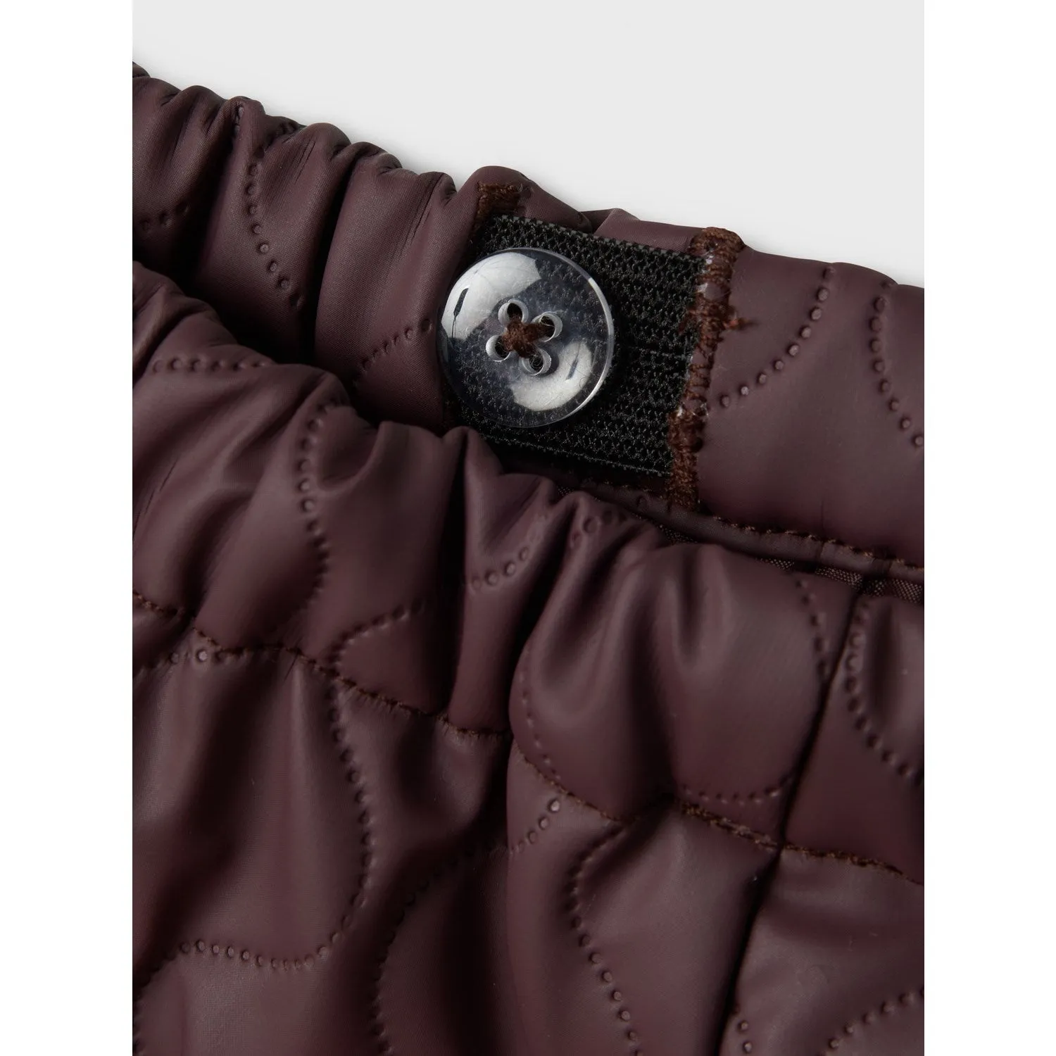 Name It Huckleberry Mud Rub Quilted Set Solid Fo Mesh-Detail