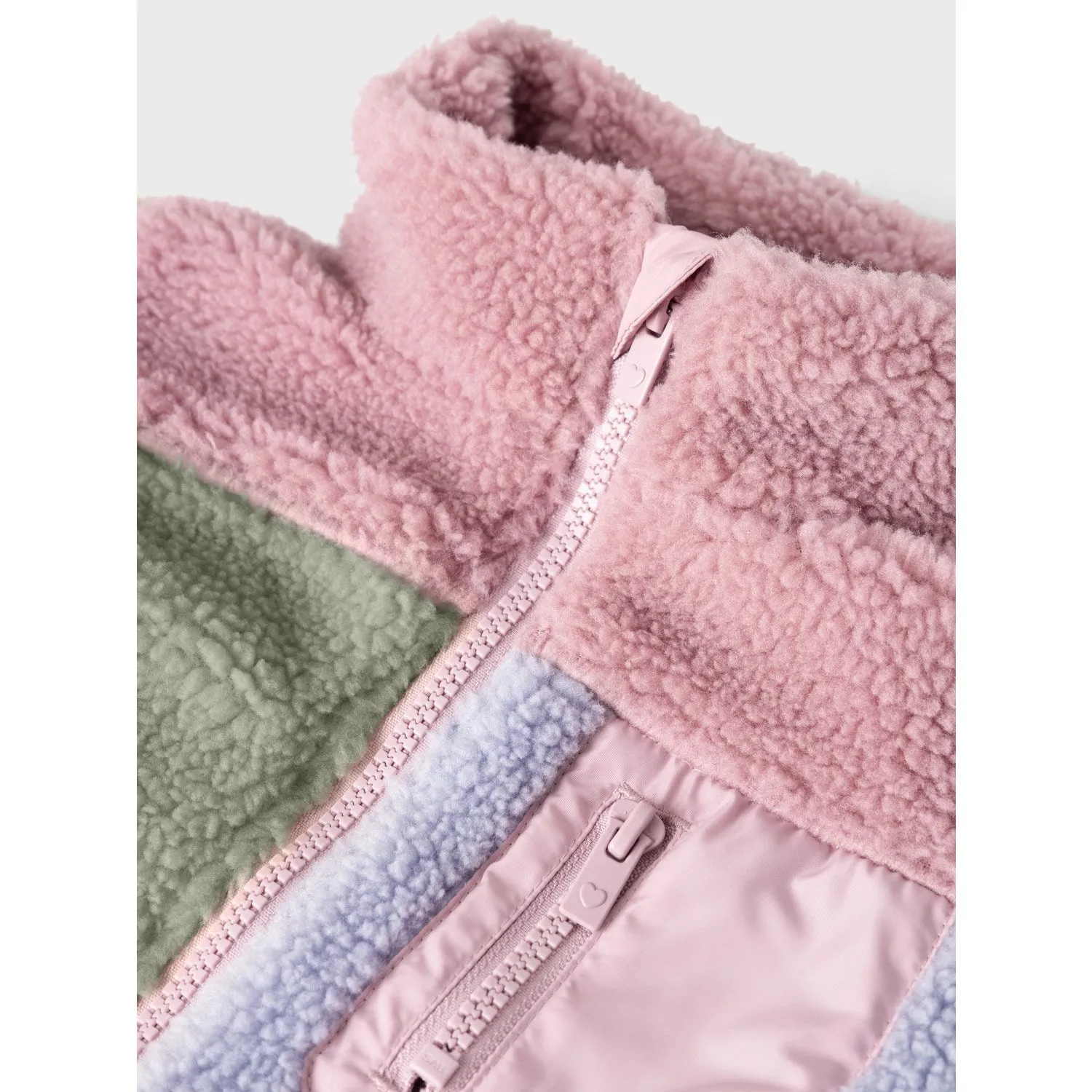 Name It Icelandic Blue Monica Teddy Jacket Trophy city dwellers