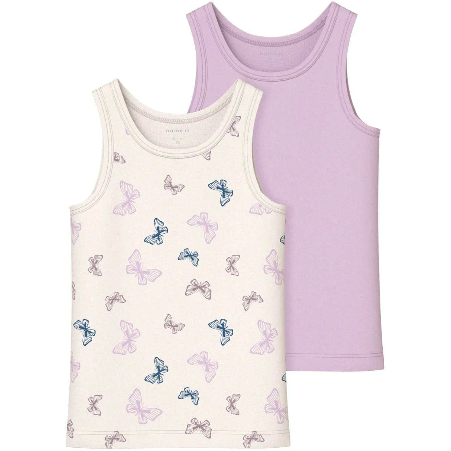 Reflective Safety Details Minimalist Aesthetic Name It Jet Stream Tank Top 2-pack Jet Stream Butterfly Noos
