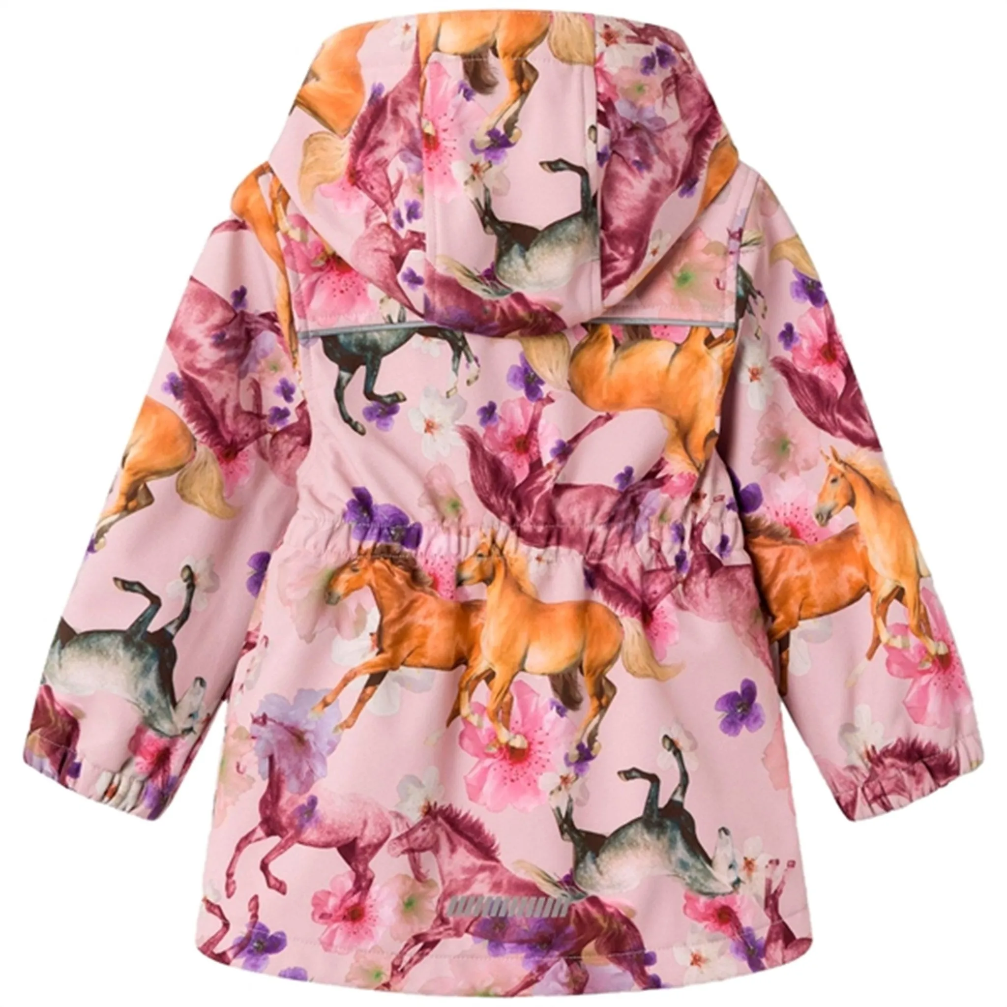 Double Stitched Construction Name it Keepsake Lilac Alfa Softshell Jacket Horse