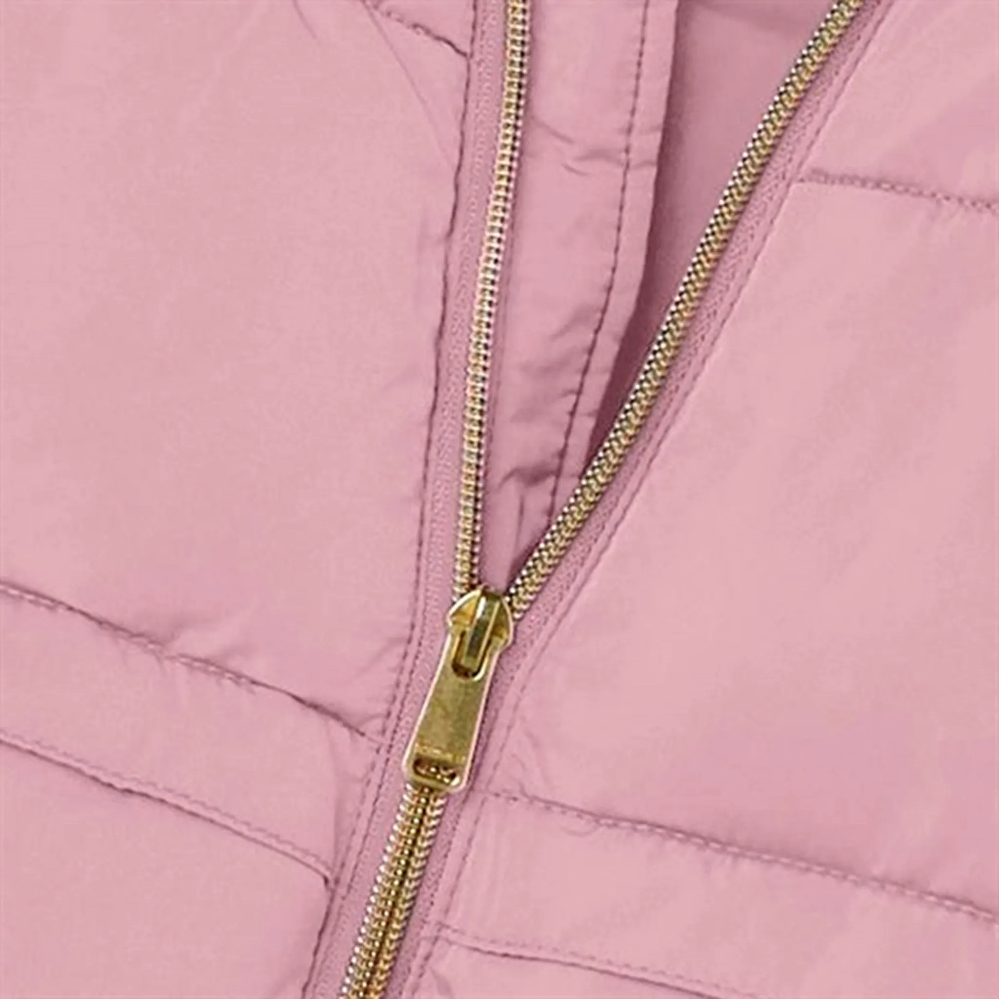 Abrasion-resistant Feminine button-down shirt Name it Keepsake Lilac Music Puffer Jacket