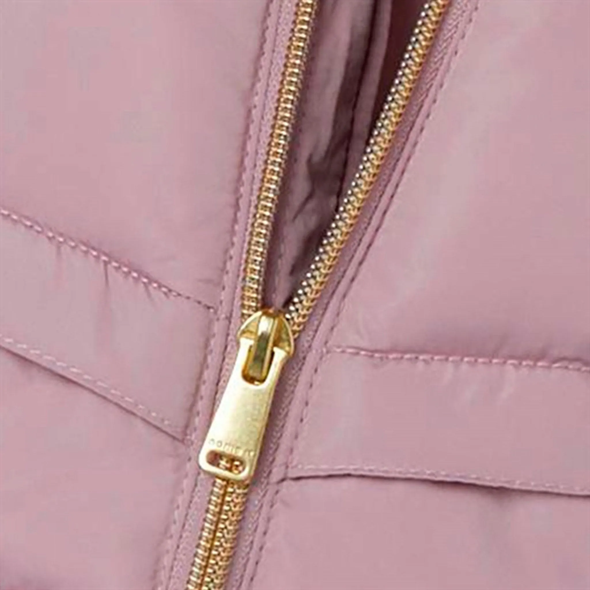 Relaxed-fit button-up Name it Keepsake Lilac Music Puffer Jacket