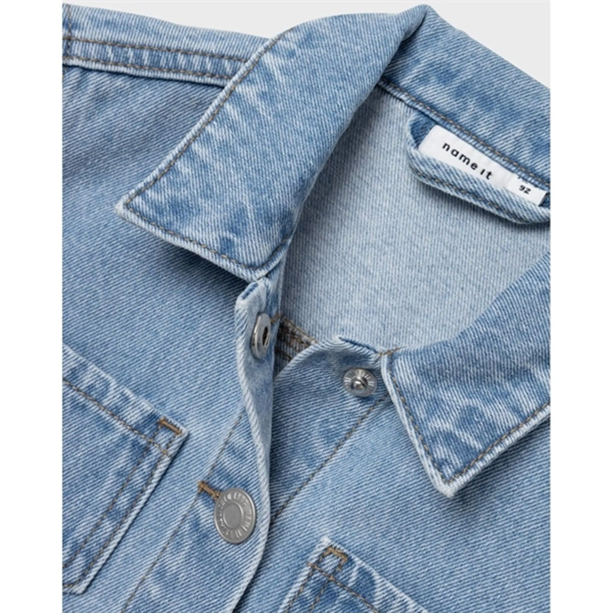 Name it Light Blue Denim Unicorn Conny Denim Jacket sunny - day look Experiment