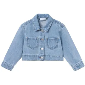 Name it Light Blue Denim Unicorn Conny Denim Jacket spring outfit suitable for theater performances