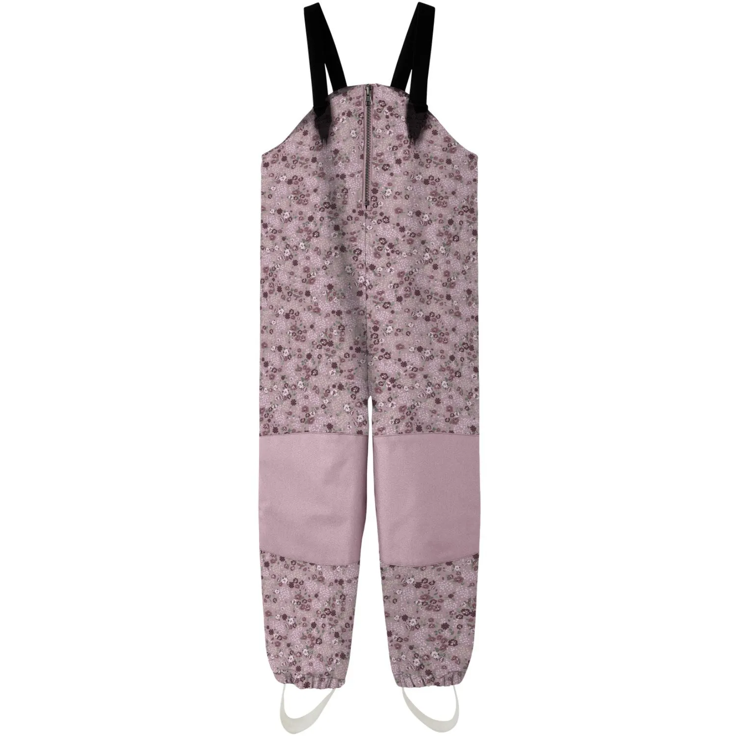 Name It Mauve Shadows Alfa08 Softshell Bib Pants Flower HighRiseWaistband Performance Comfort