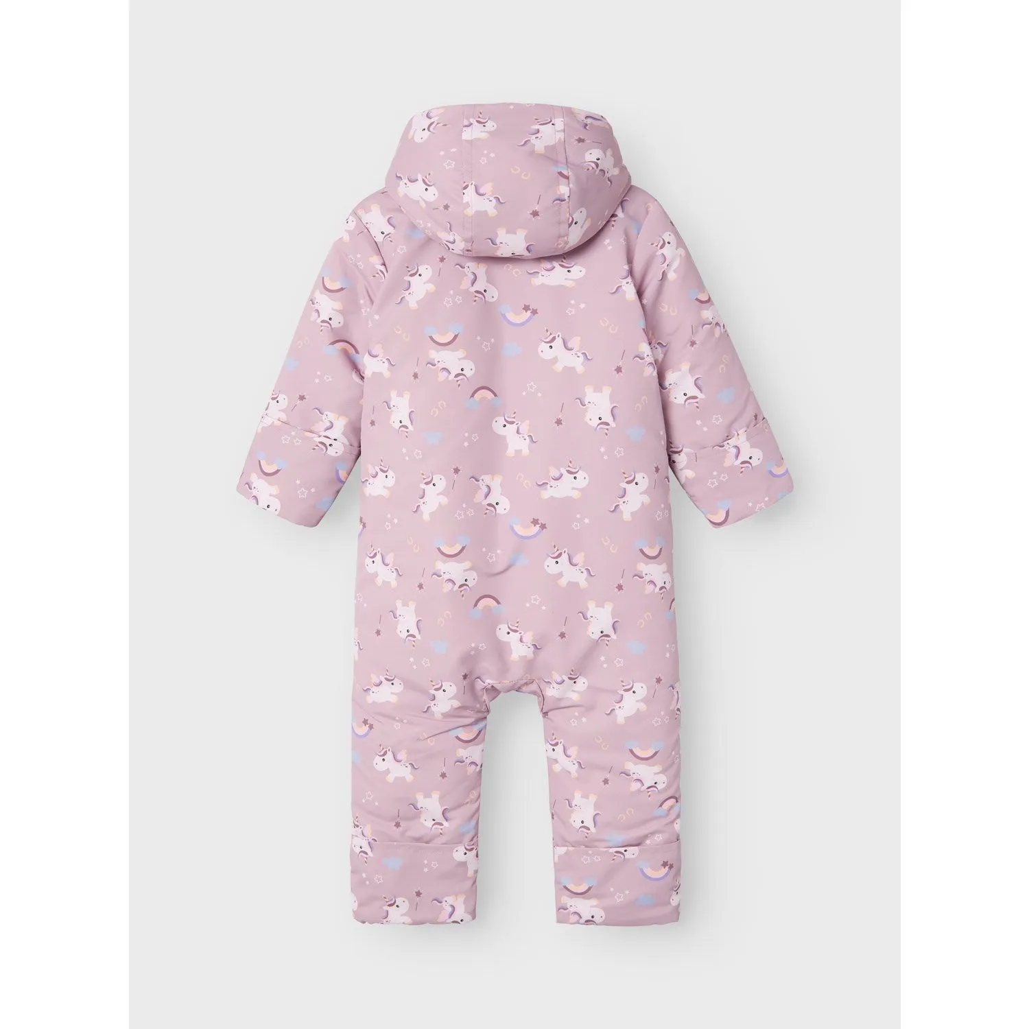 Tonal-Panel Contrast-Piping Name It Mauve Shadows Maxi Suit Unicorns