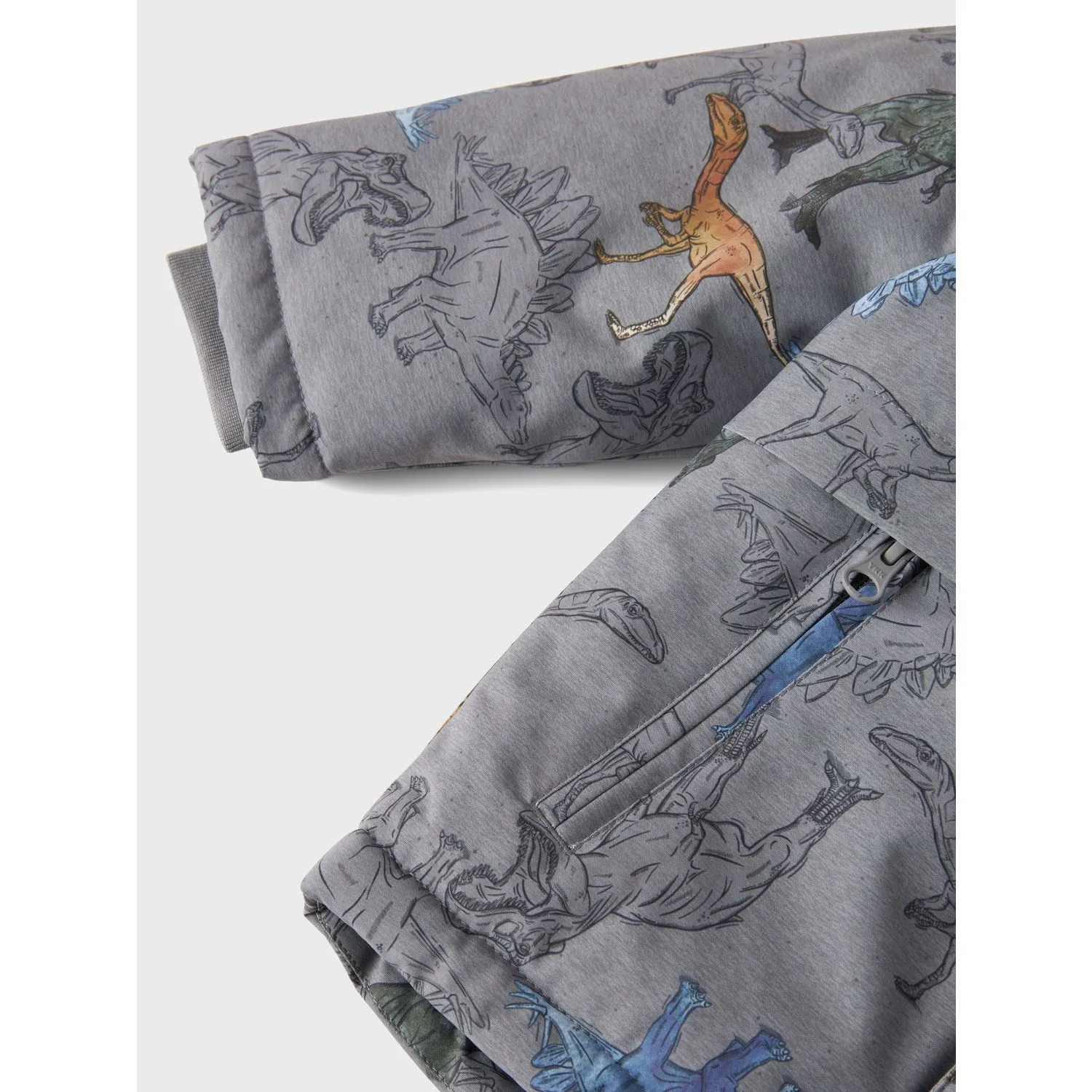 campers Name It Mockingbird Dinosaur Snow05 Jacket AOP Fo Noos