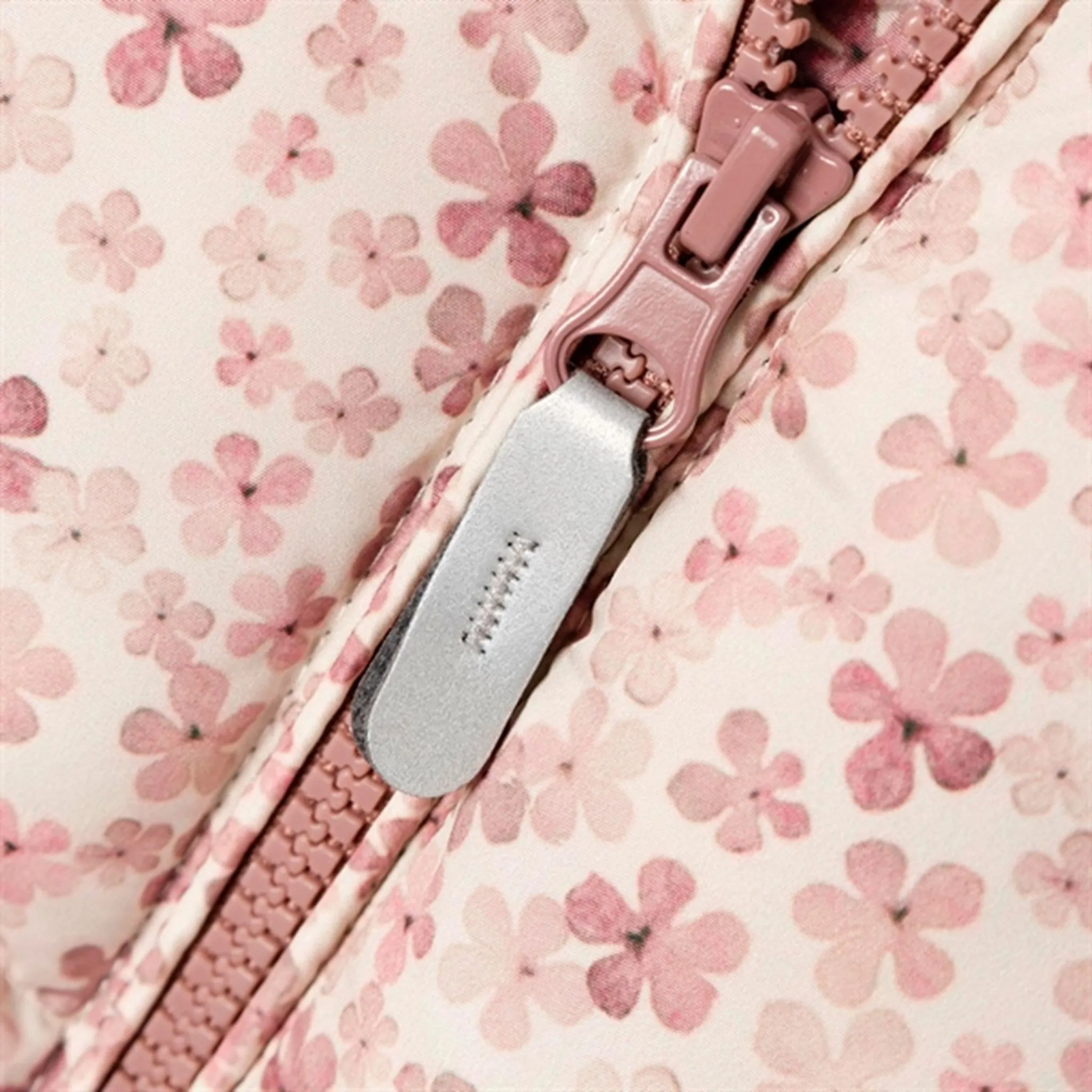 Name it Moonbeam May Puffer Jacket Soft Flower breathable-mesh Matte-finish