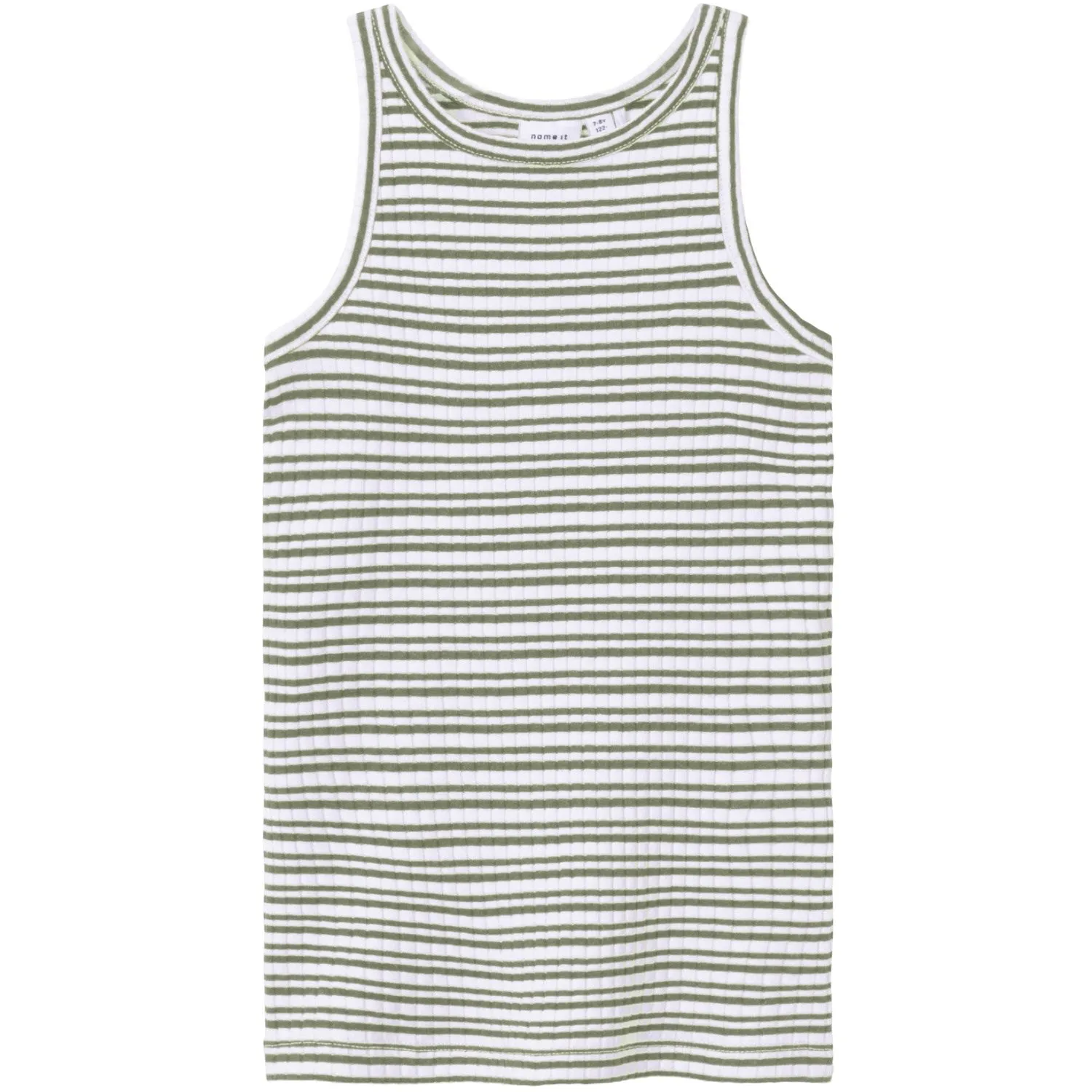 Tactical Reinforcements Name It Oil Green Bright White Hobine Tank Top