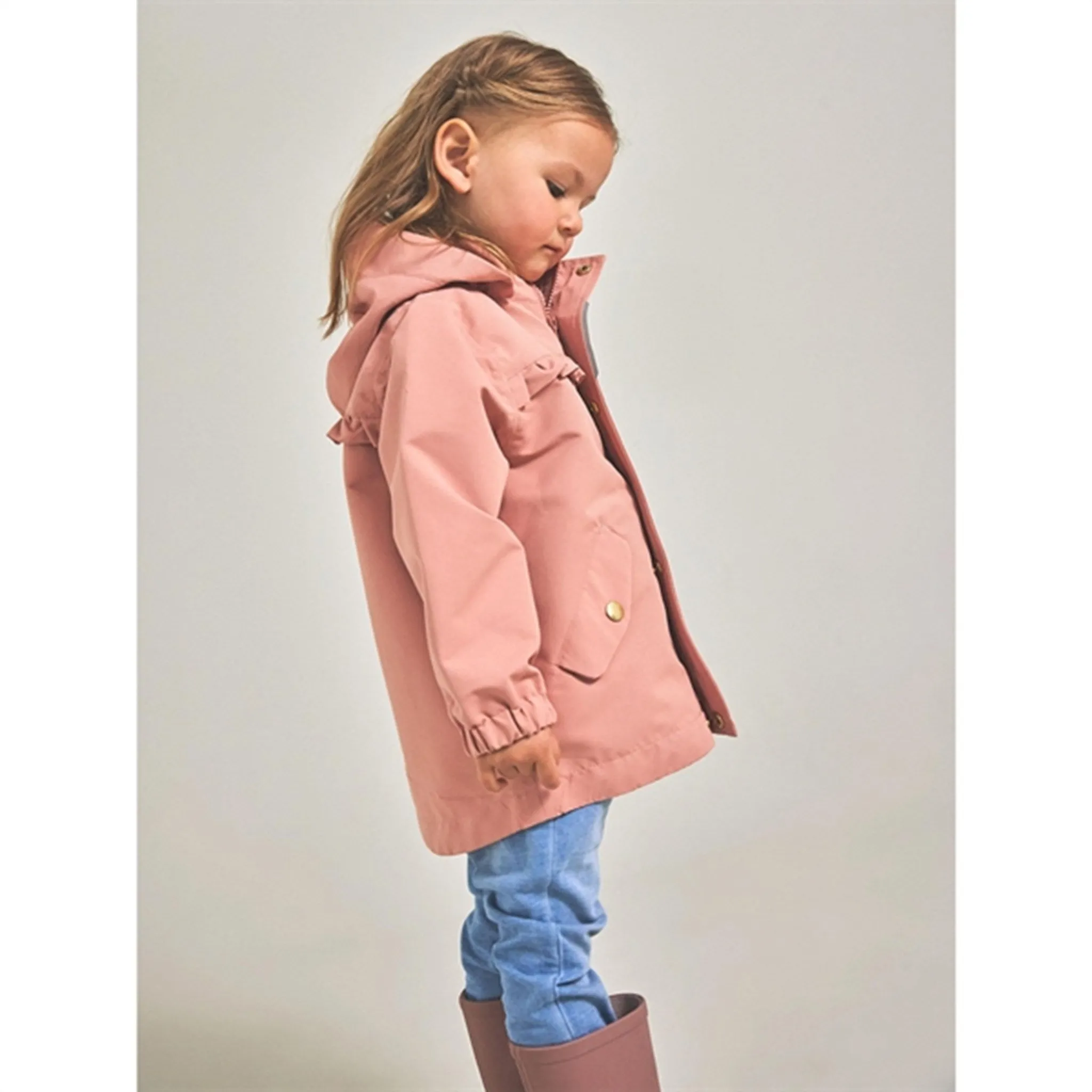Softshell Fabric Name it Old Rose Malex Jacket