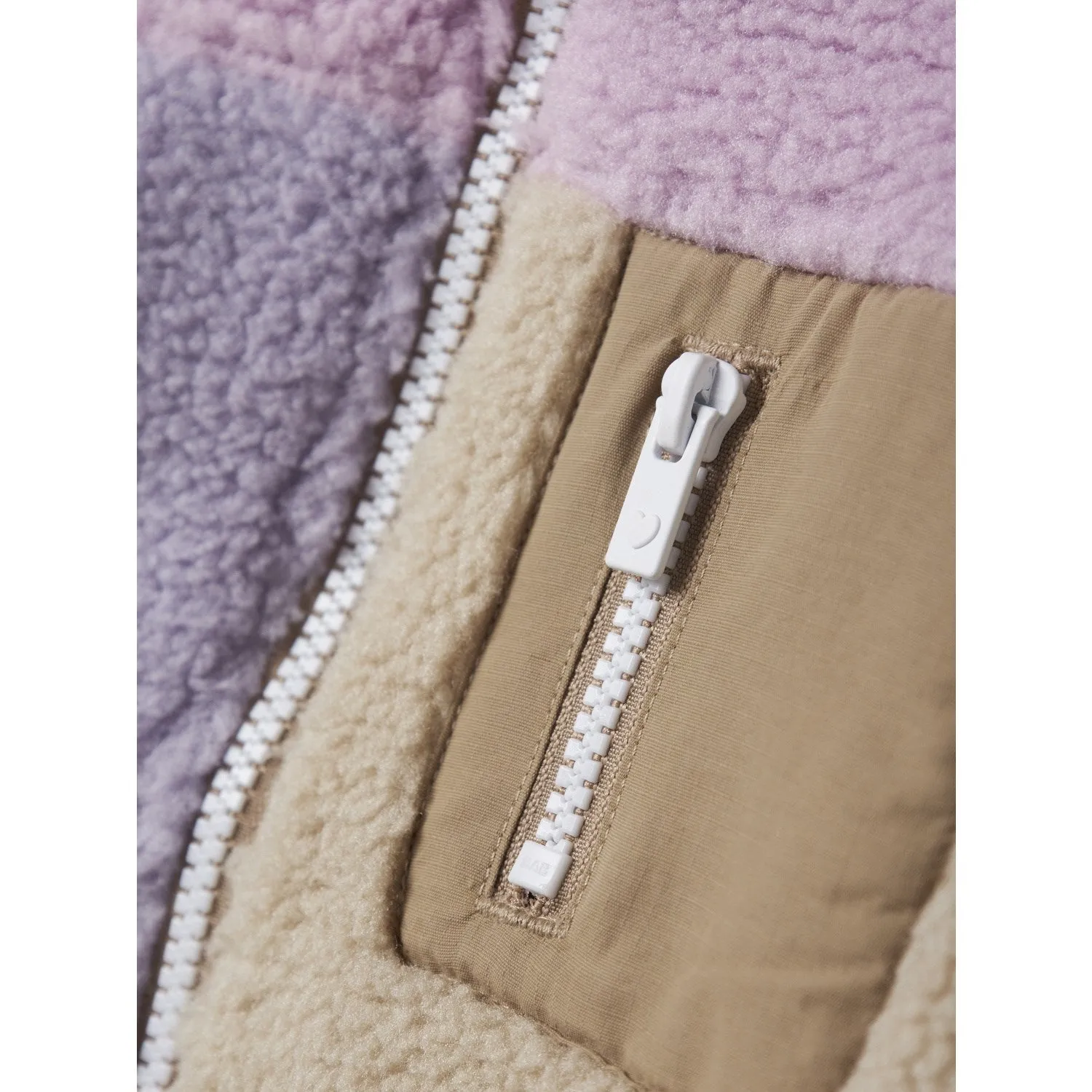 Name It Orchid Bouquet Nmfmonica Teddy Jacket Block Cosmetics