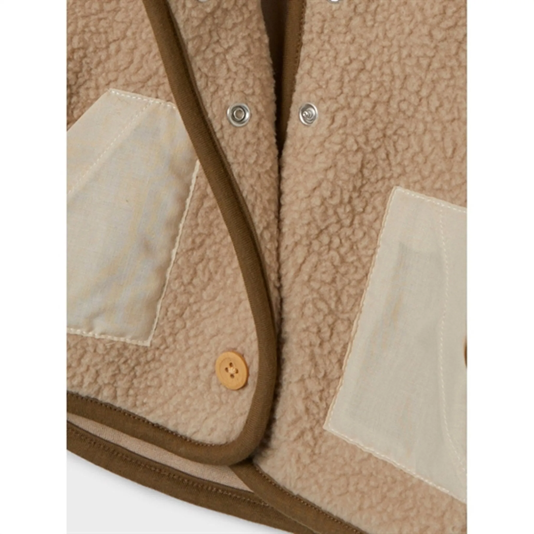 Name it Oxford Tan Nomo Teddy Jacket Modern Look