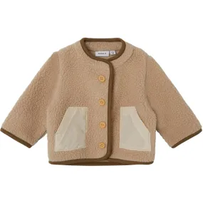Name it Oxford Tan Nomo Teddy Jacket Active Comfort Gear