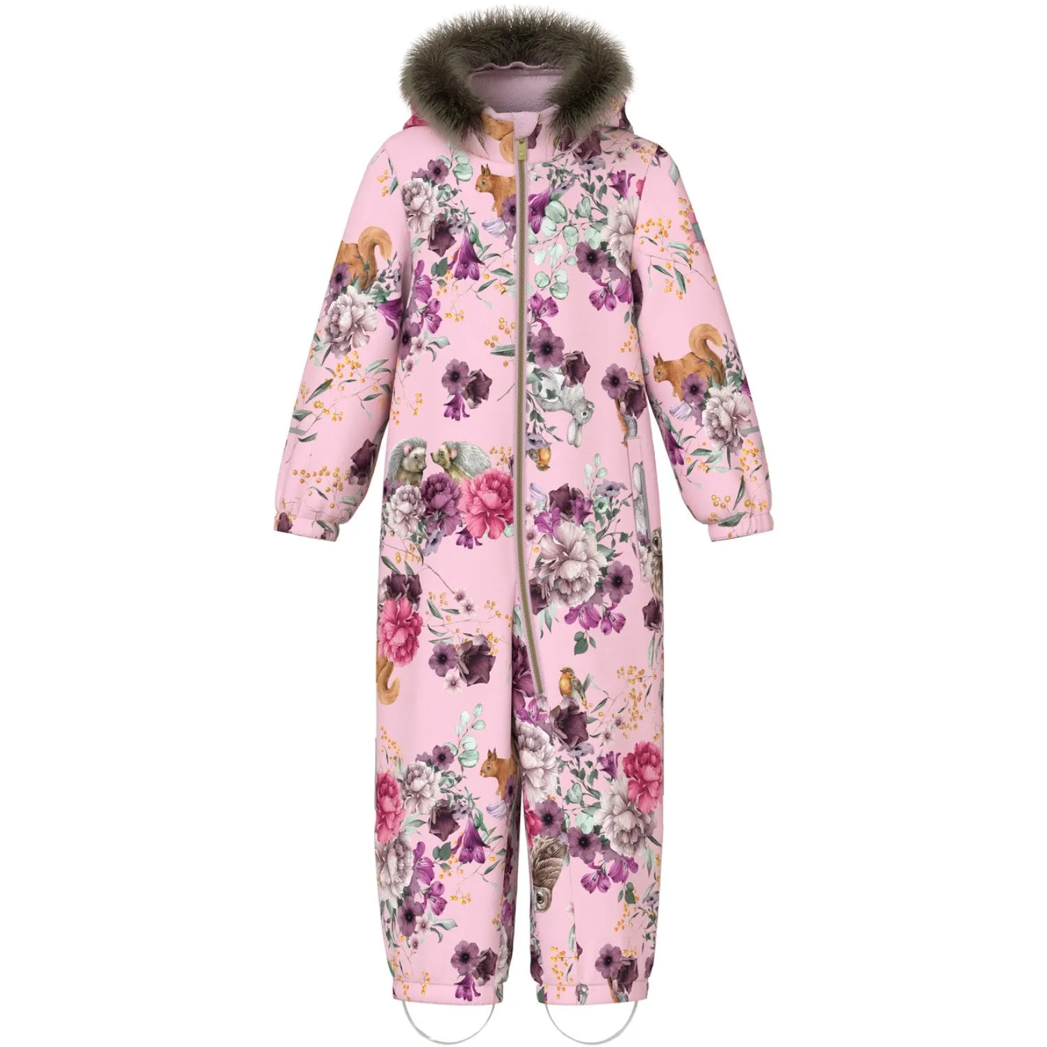 Name It Parfait Pink Woodland Snow10 Suit AOP Fo Noos Longline-Length