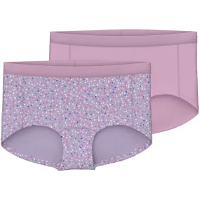 Athletic Fit Name It Pastel Lilac Hipster 2-pack Pastel Lilac Dot Noos