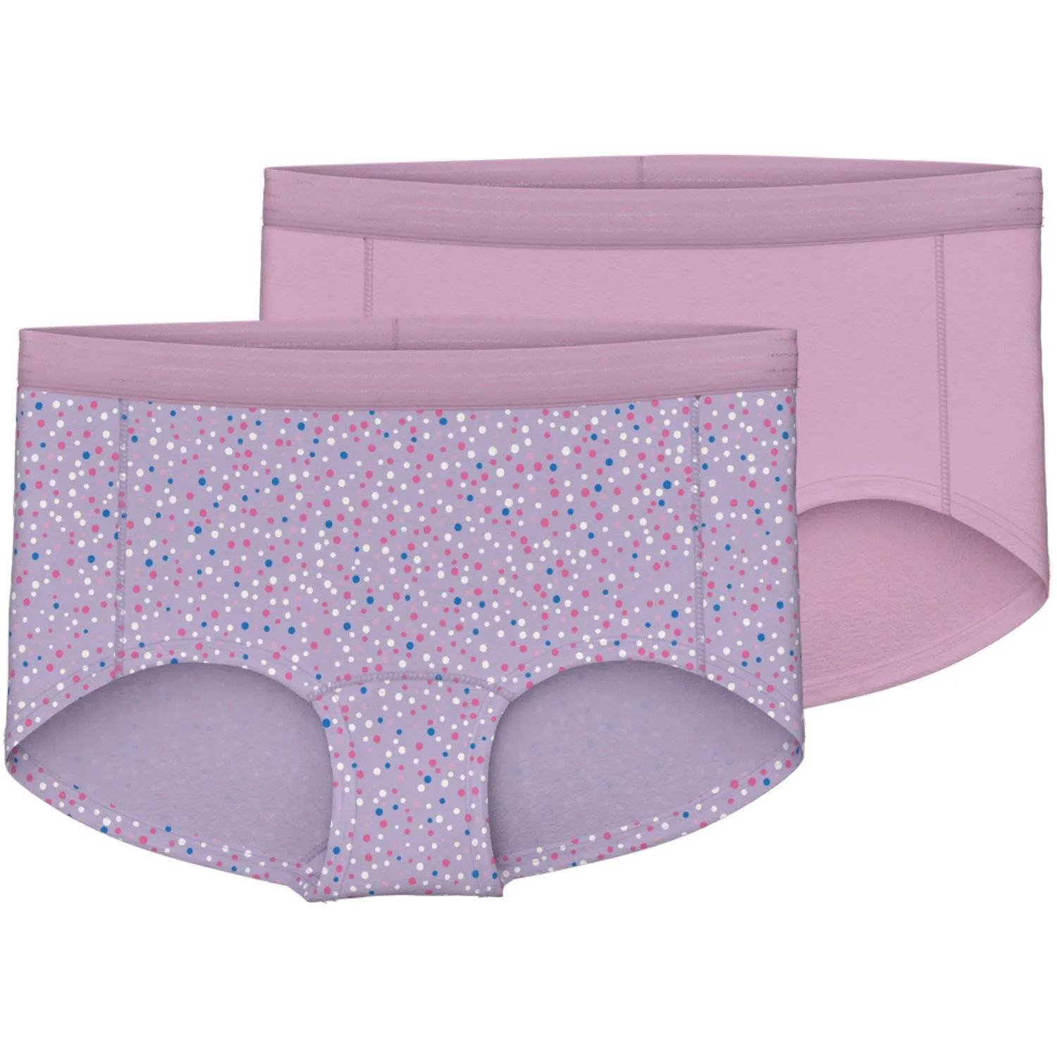 Name It Pastel Lilac Hipster 2-pack Pastel Lilac Dot Noos Classic Comfort Cool Comfort